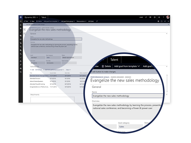 Microsoft Dynamics 365 for Talent Management